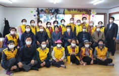 대한노인회 경기 가평군지회, 청평8리 경로당 작품전시회 및 바자회