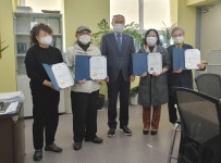 대한노인회 경기 용인시 수지구지회, 노인의 날 기념 지회장 표창장 수여
