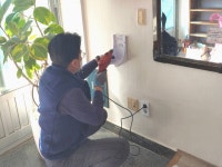 대한노인회 충남 서천군지회, 관내 전 경로당에 손 소독기 직접 설치