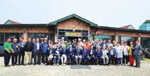 대한노인회 서울연합회, 경기 연천서 임원 초청 간담회