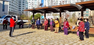 대한노인회 경남 함양군지회, 여가그가 놀이터에서 다양한 프로그램 실시