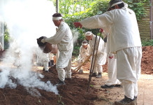 대한노인회 강원 정선군지회, 유평경로당서 삼굿(삼찌기) 전통문화 전승 행사