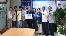 대한노인회 경기 수원시 장안구지회, 대하엔지니어링·경희수원한방병원에서 마스크 2만장 기부