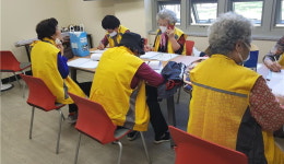 대한노인회 충남 계룡시지회, 한아름봉사단 독거노인을 위한 전화 안부 자원봉사