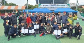 대한노인회 제주 제주시지회, 제1회 지회장배 그라운드골프대회 성황리 개최
