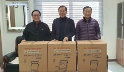 대한노인회 강원 영월군지회, 영월농협서 노인보행보조기구 실버카 기증