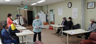 대한노인회 경로당회비 3년치 한꺼번에 내도 지회장 될 수 있나?