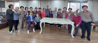 대한노인회 경기 일산 동구지회, 지회장이 일산자이4단지경로당 방문