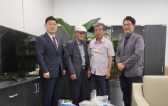 대한노인회 강원 삼척시지회, 동산리경로당서 생산한 햇건고사리 전량 수매