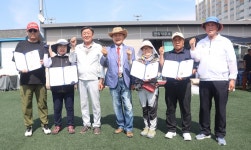 대한노인회 전북 군산시지회, 지회장배 그라운드골프대회 성료
