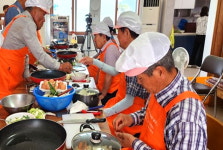 대한노인회 전남연합회, 남성어르신 요리프로그램 진행