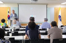 대한노인회 경기 용인시 수지구지회, 5번째 성복동 노인정보화 교육 종강