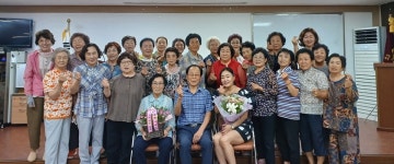 대한노인회 경북 고령군지회, 노래교실 종강하며 아쉬워해