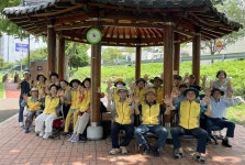 대한노인회 경북 경산시지회, 우방봉사단 환경 정비 봉사활동 펼쳐