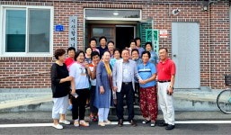대한노인회 전남 담양군지회, 매월 모범 경로당 방문
