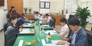 대한노인회 충북 영동군지회, 경로당여가문화 활성화 위원회 개최