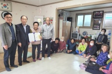 대한노인회 전남 여수시지회, 전남 경로당프로그램발표회 공예부문 2등상 전수