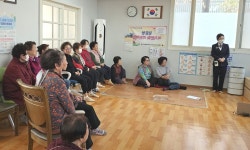 대한노인회 충북 청주시 상당서원구지회, 교통약자 교통 안전교육 실시