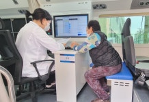 대한노인회 부산연합회, 첨단장비 탑재한 의료버스 5대로 경로당에 찾아가 의료서비스