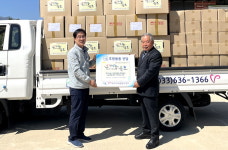 대한노인회 강원 속초시지회, 어버이날 기념 후원물품 경로당에 전달