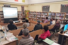 대한노인회 충북 제천시지회, 경로당 2층을 영화관으로 활용