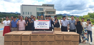 대한노인회 전북연합회, 경로당 어르신에 건강기능식품 전달