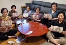 대한노인회 충북 영동군지회, 경로당 여가문화프로그램으로 미니병풍만들기