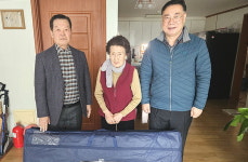 대한노인회 전남 장흥군지회, 독거노인에 난방용품 전달