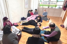 대한노인회 전남 여수시지회, (사)한국시각장애인 전남지부서 경로당 안마 서비스