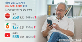 시니어들도 온라인쇼핑‧중고거래 어플 등 애용