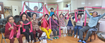 대한노인회 경기 고양시 일산동구지회, 12개 경로당에서  건강백세운동 교실 추진