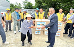 대한노인회 충남 홍성군지회, 건강한 여름나기 키트 전달식