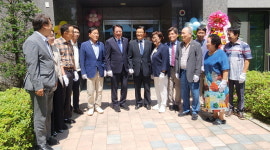 대한노인회 경기 안양시 동안구지회, 평촌자이아이파크경로당서 모범경로당 현판식 개최