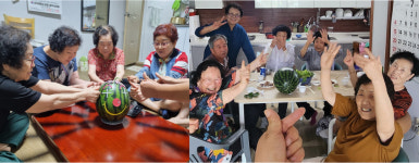 대한노인회 경북 경주시지회, 수박을 활용한 경로당 프로그램 실시