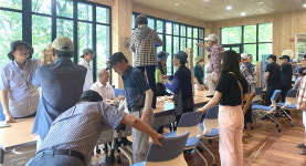 대한노인회 전남 목포시지회, 경로당 회장들과 숲체험교육 진행