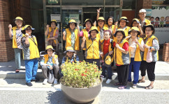 대한노인회 경기 양주시지회 천일홍봉사단, 지역 환경정화 활동에 앞장