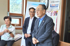 대한노인회 충남연합회 강춘식 연합회장, 경로당 디지털 교육 현장 방문