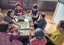 대한노인회 충북 영동군지회, 경로당 특별프로그램으로 호떡 만들기