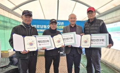 대한노인회 경기 구리시지회, 2025년 경로당 동호회 친선파크골프대회 개최