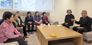 대한노인회 경기 안성시지회 송근홍 지회장, 신규 경로당 3곳 방문