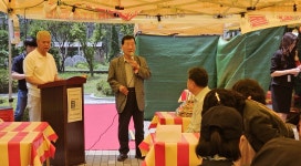 대한노인회 경기 평택시지회 고덕하늘채시그니처A경로당, 아파트 입주 5주년 기념 경로잔치 참석