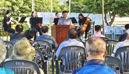대한노인회 충북 음성군지회, 관성1리경로당서 찾아가는 클래식 & 트롯 음악회개최