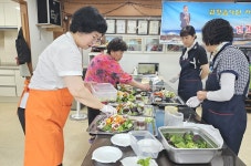 대한노인회 경기 남양주시지회, 경로당서 요리실습으로  맞춤형 식생활 교육 실시