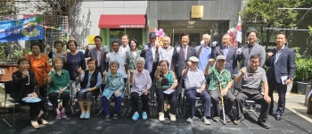대한노인회 경기 김포시지회, 매수리10단지경로당 모범경로당 현판식 개최