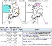 [오늘의 날씨]전국에 비와 눈 오후에 대부분 그쳐 강원영서 산지 3~8cm…서해중부전 해상 풍랑주의보