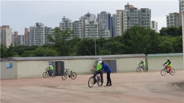 광나루 한강공원에서 무료 자전거 교육 실시