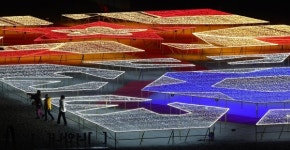 빛으로 다시 한번 부산 해운대 빛 축제 개막