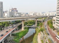 정릉천~한강 자전거로 연결