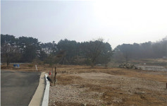 모세의 기적 제부도 입구, 송교리 전원주택단지가 들어선다.