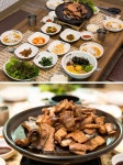 경주 보문단지 맛집 서민식당 100% 구워 나오는 통삼겹숯불갈비
